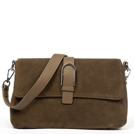 Женская замшевая сумка ALEX RAI 3002-9M khaki купить недорого в Ты Купи