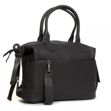 Жіноча шкіряна сумка ALEX RAI 8794-9 d-grey купити недорого в Ти Купи