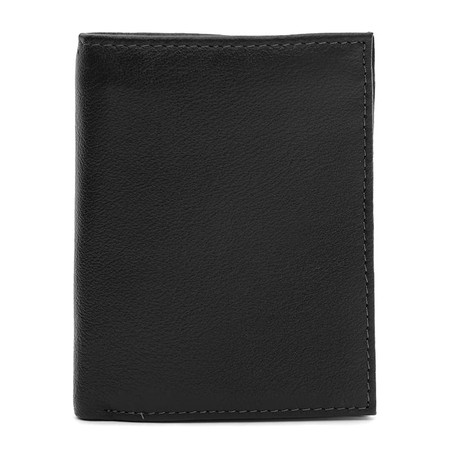 Чоловічий шкіряний гаманець Ricco Grande K1632bl-black купити недорого в Ти Купи