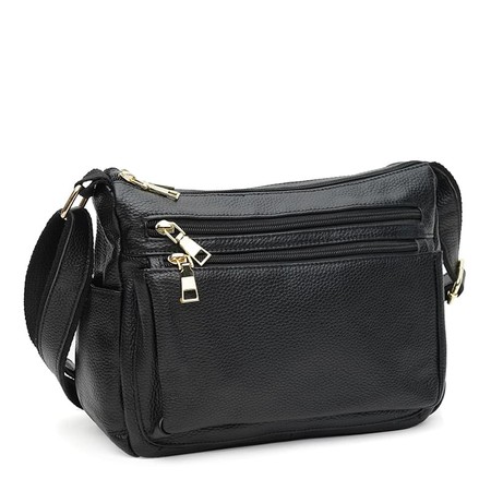 Женская кожаная сумка Keizer K16008bl-black купить недорого в Ты Купи