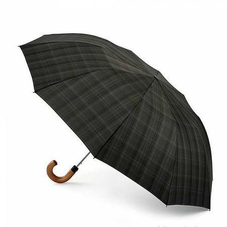 Мужской зонт полуавтомат Fulton Dalston-2 G857 - Charcoal Check купить недорого в Ты Купи