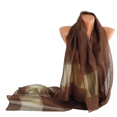 Женский коричневый платок TRAUM 2495-64 купить недорого в Ты Купи