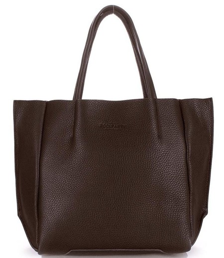 Женская кожаная сумка POOLPARTY poolparty-soho-brown купить недорого в Ты Купи