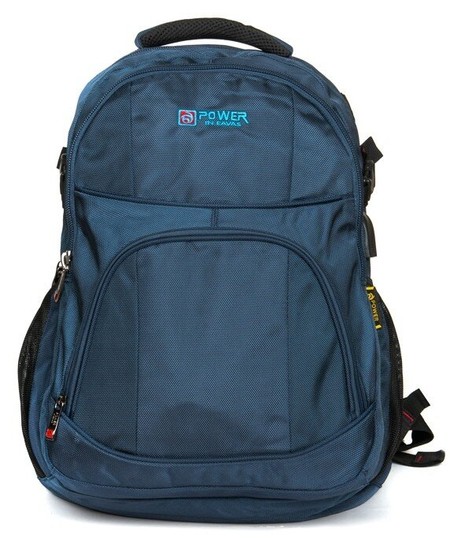 Городской рюкзак для ноутбука с USB Power In Eavas 8511 blue купить недорого в Ты Купи