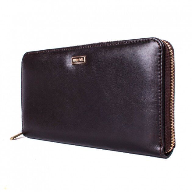 Жіночий коричневий шкіряний гаманець Rich Valenta ХР49110 купити недорого в Ти Купи