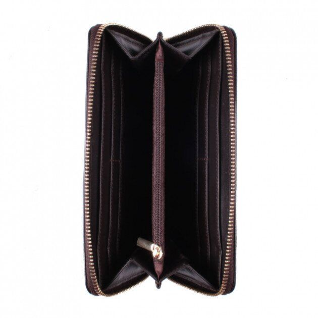 Женский коричневый кожаный кошелек Rich Valenta ХР49110 купить недорого в Ты Купи