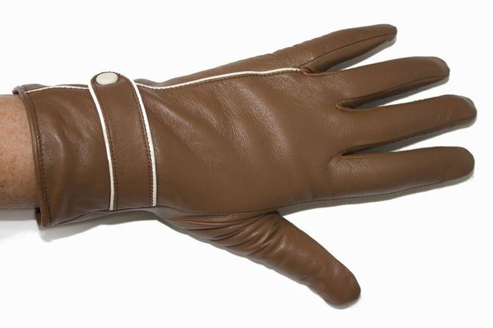 Женские кожаные перчатки Shust купить недорого в Ты Купи