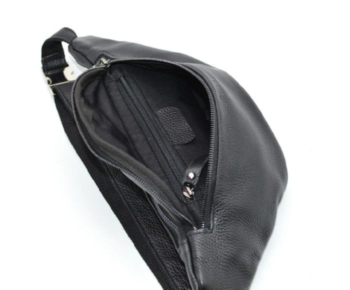 Кожаная сумка на пояс TARWA fa-3036-3md Черный купить недорого в Ты Купи
