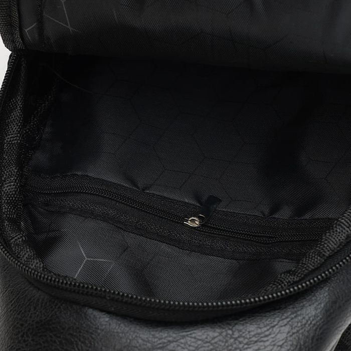 Чоловічий рюкзак через плече Monsen C1922BL-чорний купити недорого в Ти Купи