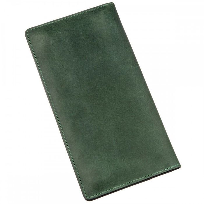 Женский бумажник из кожи SHVIGEL 16197 Зелёный купить недорого в Ты Купи