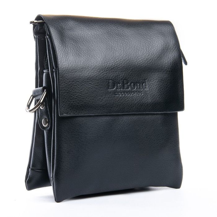 Чоловіча сумка-планшет DR. BOND GL 316-0 black купити недорого в Ти Купи