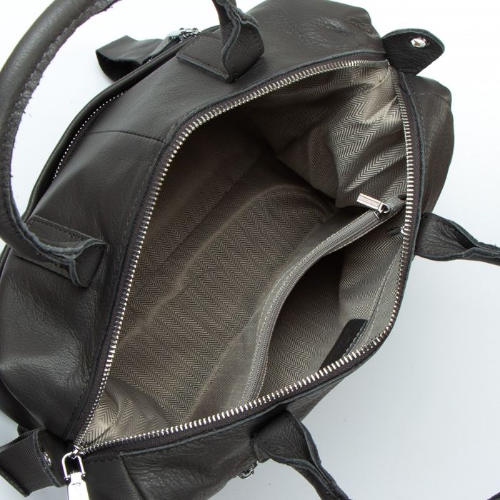Жіноча шкіряна сумка ALEX RAI 8794-9 d-grey купити недорого в Ти Купи