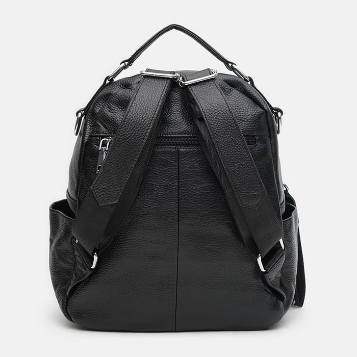 Женский кожаный рюкзак Keizer K12108bl-black купить недорого в Ты Купи