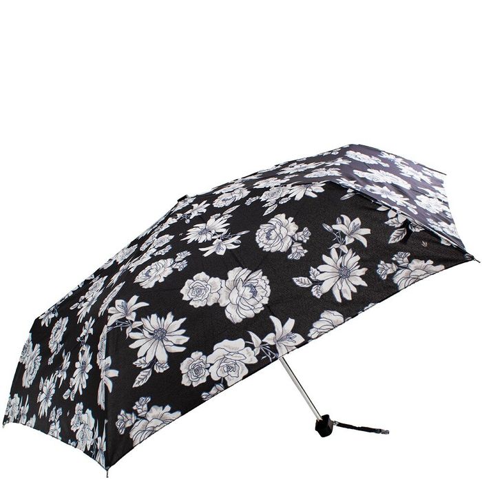 Механический женский зонтик FULTON FULL340-Blk-white-floral купить недорого в Ты Купи