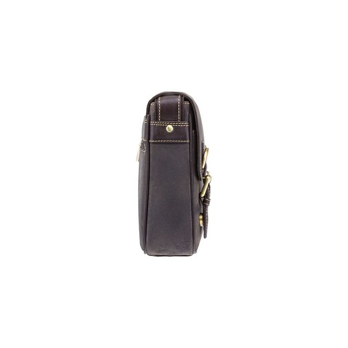 Женская кожаная коричневая сумка Visconti 16012 Rumba (Oil Brown) купить недорого в Ты Купи
