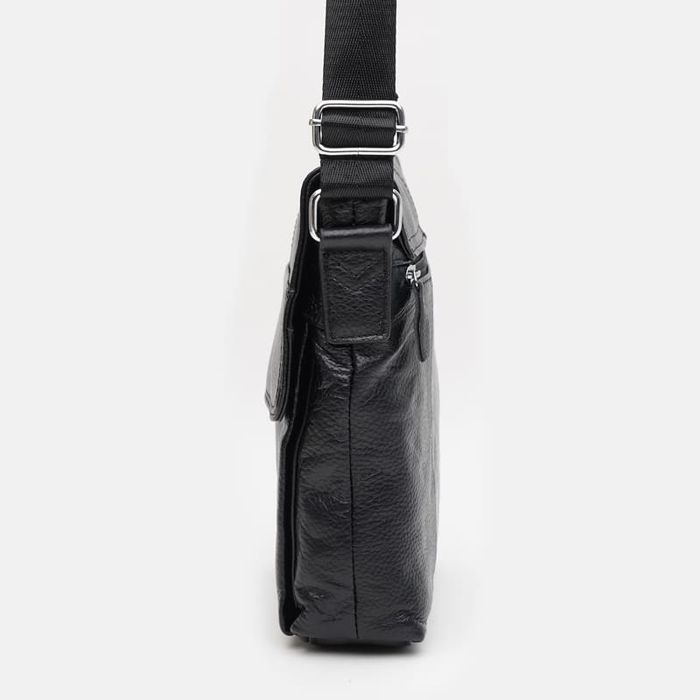 Мужская кожаная сумка Keizer K13107bl-black купить недорого в Ты Купи