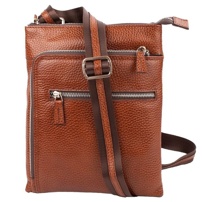 Чоловіча шкіряна сумка над плечем Desisan Shi1459-015 купити недорого в Ти Купи