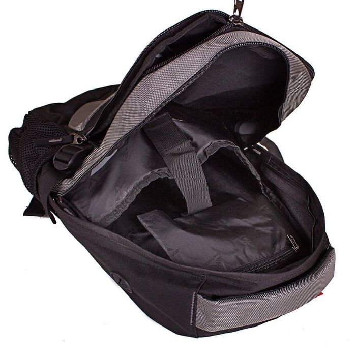 Мужской серый рюкзак ONEPOLAR с отделением для ноутбука купить недорого в Ты Купи