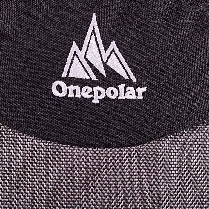 Чоловічий сірий рюкзак ONEPOLAR з відділенням для ноутбука купити недорого в Ти Купи