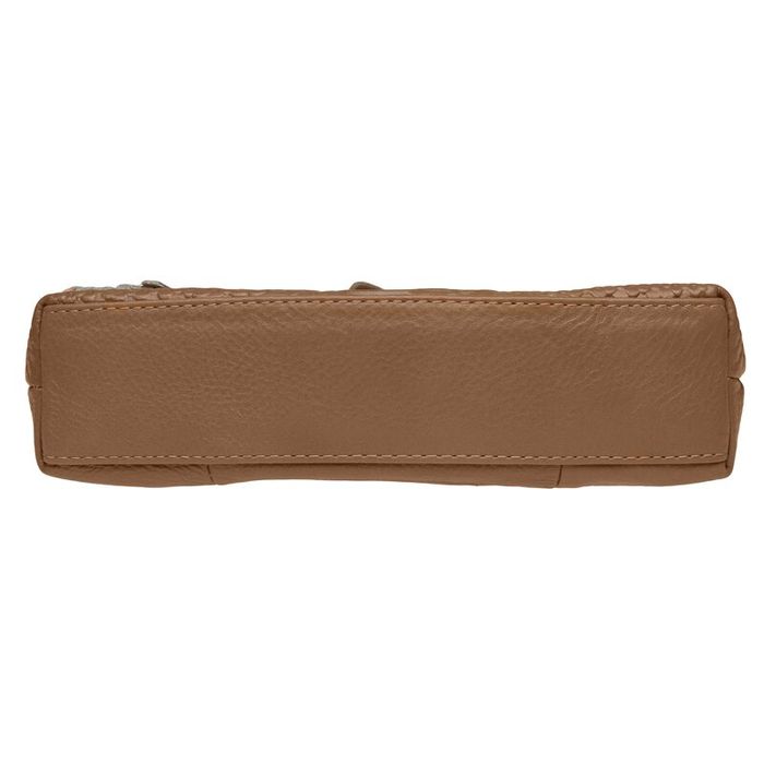 Жіноча шкіряна сумка Keizer K11181-brown купити недорого в Ти Купи