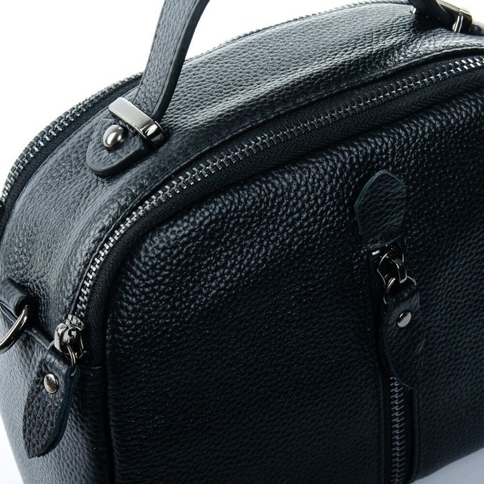 Жіноча шкіряна сумка-клатч Alex Rai 1-02 2906-1 black купити недорого в Ти Купи