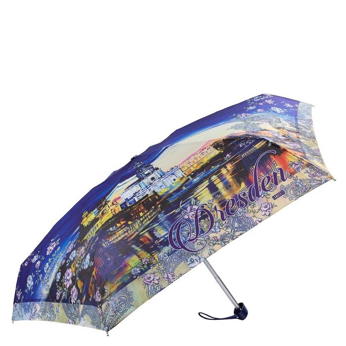 Жіноча компактна полегшена механічна парасолька LAMBERTI z75119-1874 купити недорого в Ти Купи