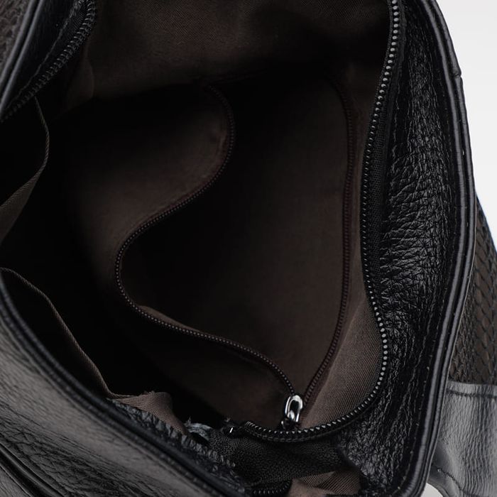 Чоловіча шкіряна сумка Keizer K13107bl-black купити недорого в Ти Купи