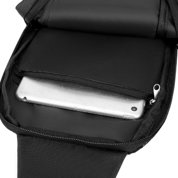 Текстильна чоловіча сумка через плече Confident AT09-T-24006A купити недорого в Ти Купи