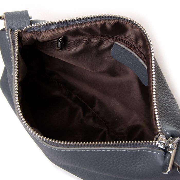 Женская кожаная сумка с косметичкой ALEX RAI 1558 blue купить недорого в Ты Купи