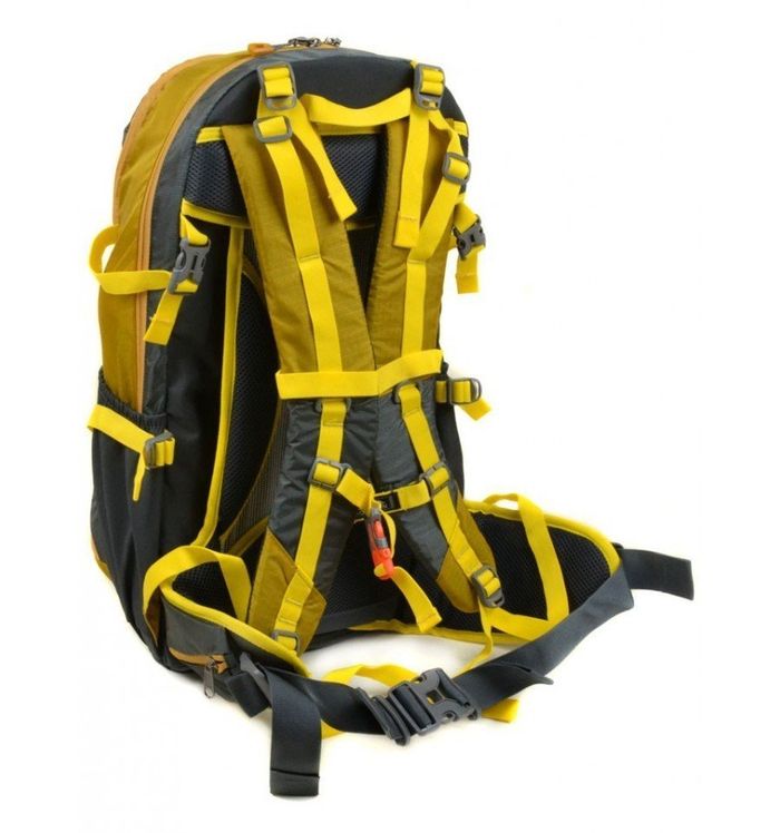 Жовтий жіночий туристичний рюкзак з поліестеру Power In Eavas 8421 yellow купити недорого в Ти Купи