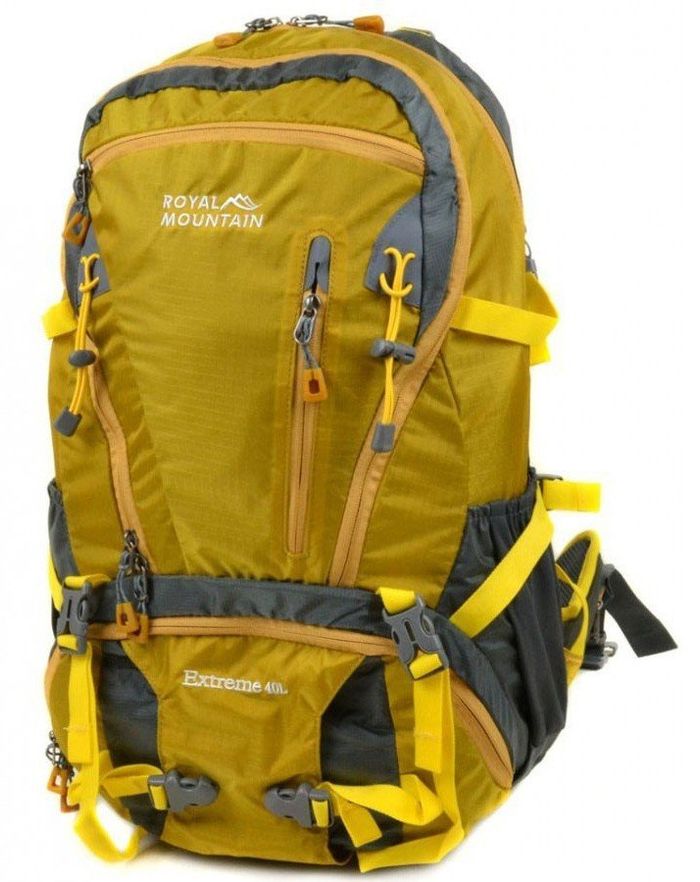 Желтый женский туристический рюкзак из полиэстера Power In Eavas 8421 yellow купить недорого в Ты Купи