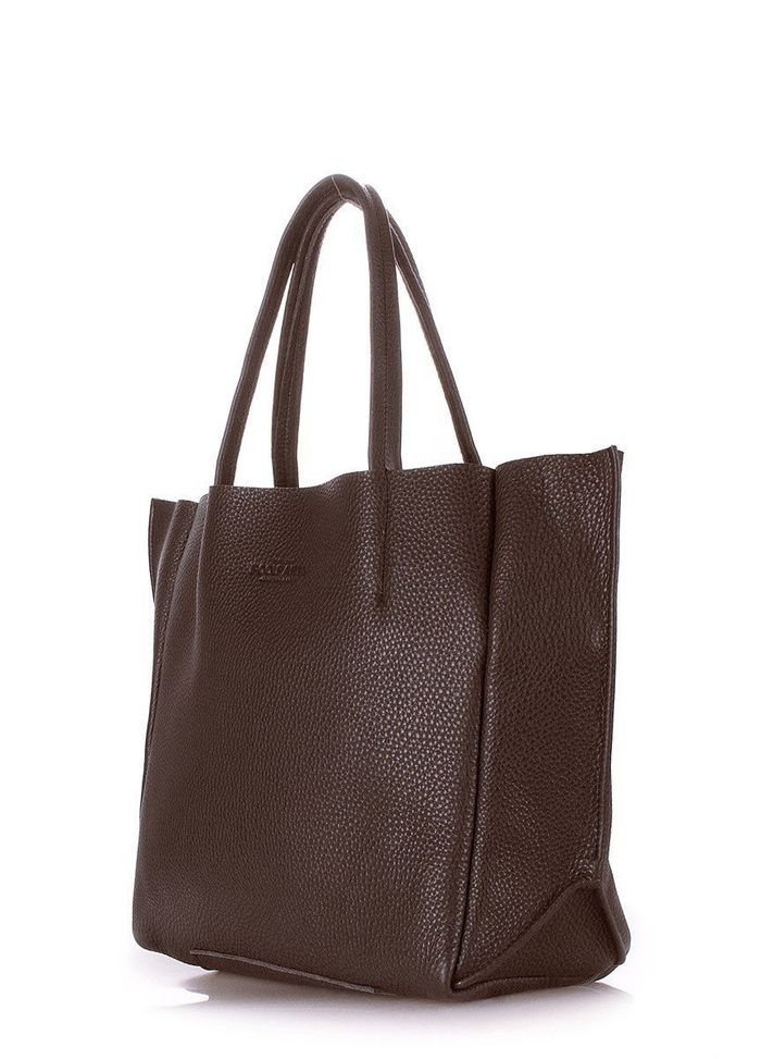Женская кожаная сумка POOLPARTY poolparty-soho-brown купить недорого в Ты Купи