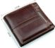Чоловічий шкіряний гаманець Vintage 14503 Темно-коричневий