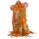 Женский оранжевый шарф из полиэстера Ashma DS47-311-5