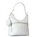 Жіноча шкіряна сумка з ключницею ALEX RAI 2035-9 white
