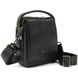 Кожаная сумка через плечо в черном цвете Tavinchi TV-009A