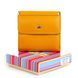 Женский кожаный кошелек Rainbow DR. BOND WRS-33-1 yellow