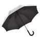Зонт-трость Fare 7119 Серебристо-черный (839)