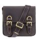 Жіноча шкіряна коричнева сумка Visconti 16012 Rumba (Oil Brown)