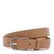 Жіночий ремінь шкіряний Borsa Leather 110v1genw72-caramel