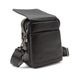 Шкіряна сумка через плече в чорному кольорі Tavinchi TV-009A