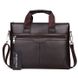Мужская коричневая деловая сумка Polo 6602-4