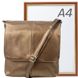 Жіноча шкіряна сумка TUNONA SK2473-bronza