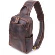 Мужская кожаная сумка-слинг Vintage 21285