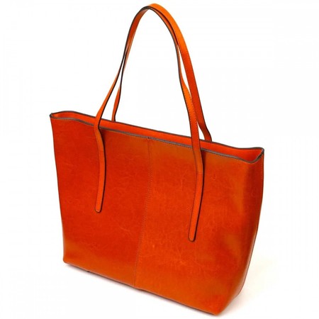 Женская кожаная сумка шоппер Vintage 22096 купить недорого в Ты Купи