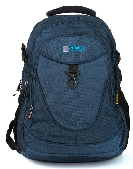 Рюкзак для ноутбука з USB Power In Eavas 8512 blue купити недорого в Ти Купи