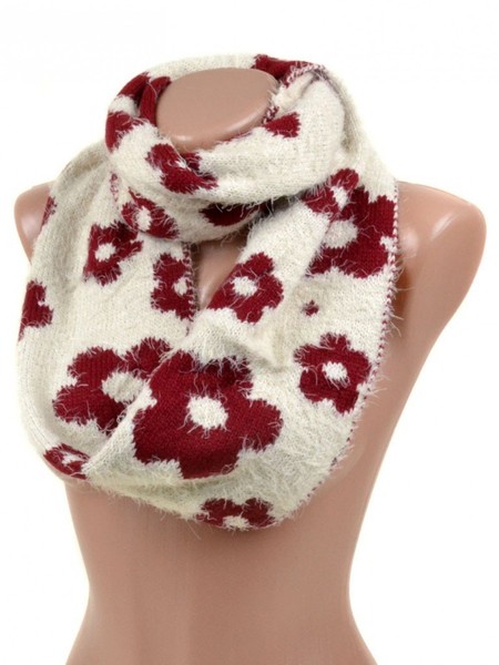 Женский шарф-хомут вискоза M0449 white купить недорого в Ты Купи