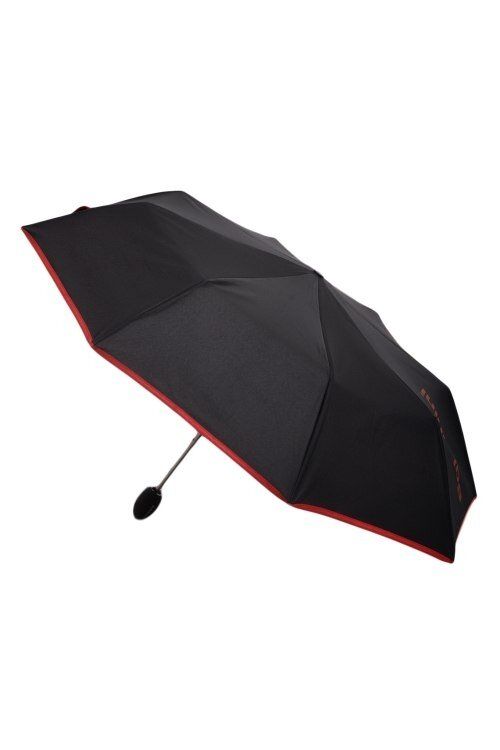 Зонт-полуавтомат Baldinini Черный с красным (30015) купить недорого в Ты Купи