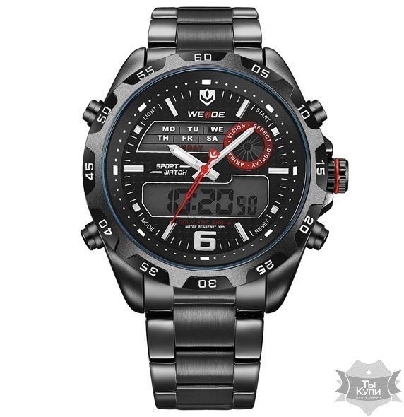 Чоловічий наручний спортивний годинник Weide Respect (1 247) купити недорого в Ти Купи