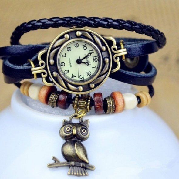 Жіночий годинник CL Owl (1338) купити недорого в Ти Купи